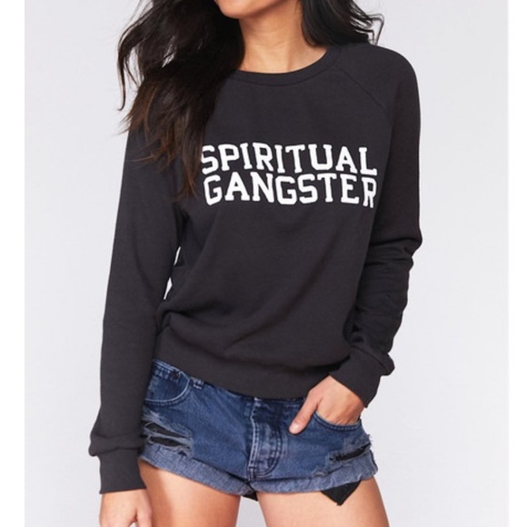 Spiritual Gangster Varsity Crewneck - Picture 1 of 8